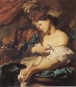 LISS, Johann The Death of Cleopatra oil on canvas